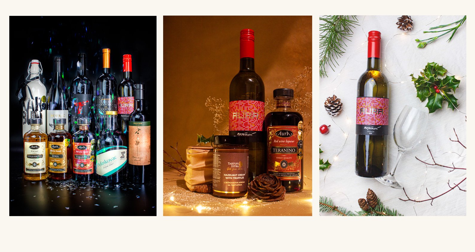 Wine bottle on dark background